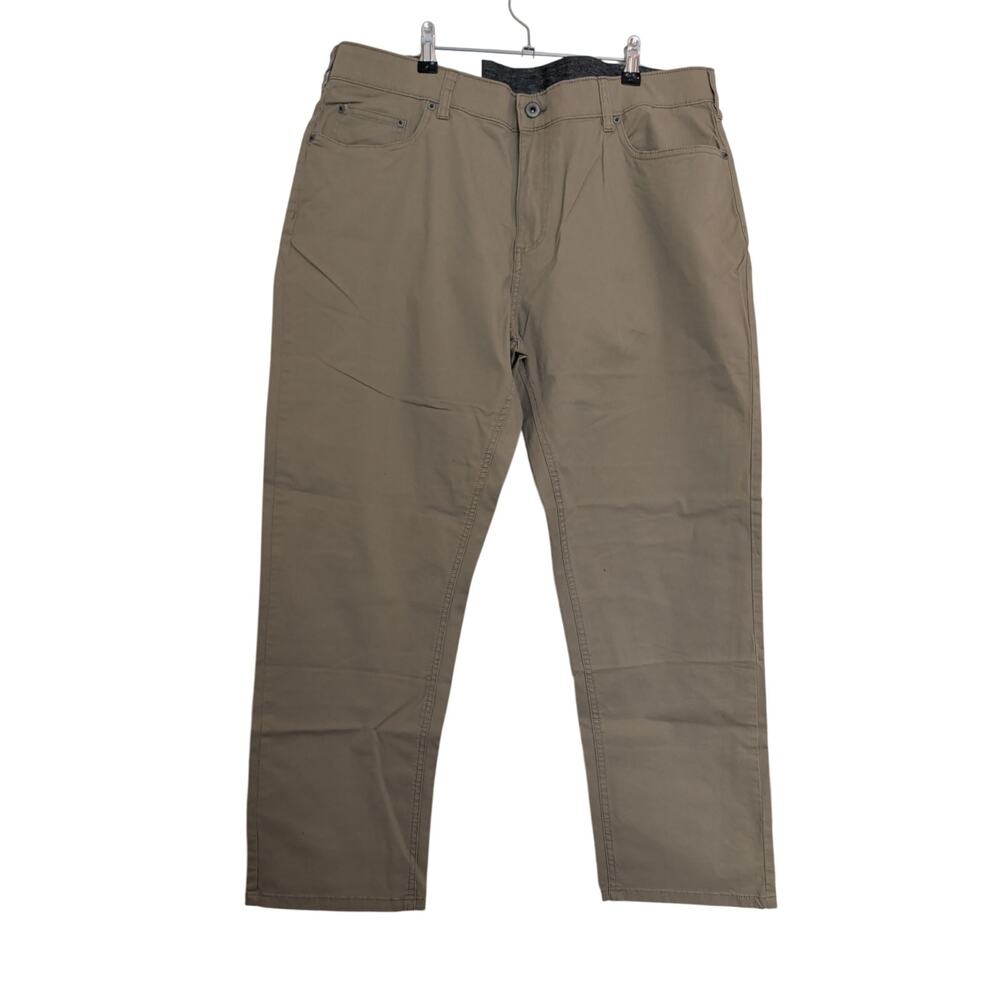 Men's Mason Straight Fit 5-Pocket Pant Size 38x30 Khaki